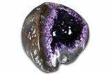 Sparkly, Dark Purple Amethyst Geode - Uruguay #378158-2